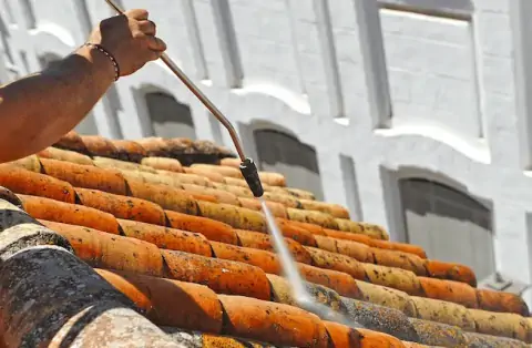 Nettoyage de toitures - Falck